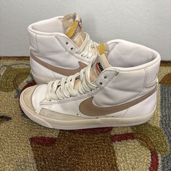 Nike Blazer Mid '77 Vintage White & Pink Oxford Sneakers CZ1055-118 Size 6 - Picture 2 of 5